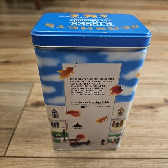 Hersheys Kisses with Almonds Tin Vintage 1990 Collectible - Picture 3 of 8